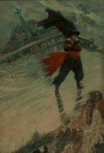 The Flying Dutchman, published in Collier’s Weekly, December 8, 1900 (oil on canvas), by Howard Pyle (1853–1911)
