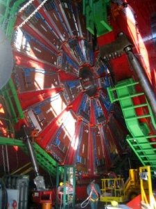 Large Hadron Collider at CERN being constructed