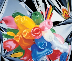 Jeff Koons, Tulips, 1995–98; private collection © Jeff Koons 